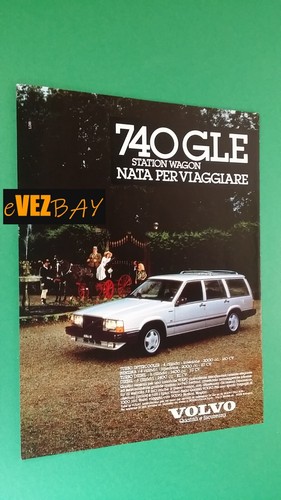 Pubblicità 1986 volvo 740 - -,