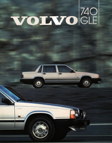 Brochure volvo 740 gle - 740,