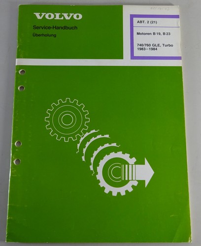 Manuale officina volvo - volvo, 740/760