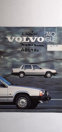 Volvo 740 gle - 740, (opuscolo)