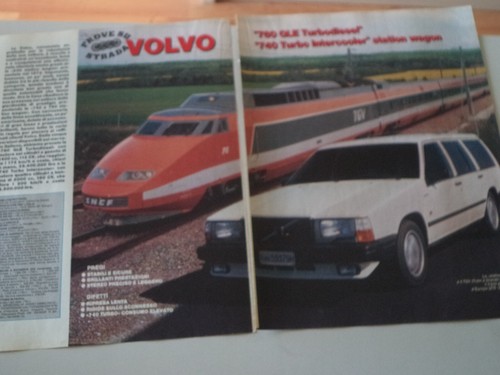 Prova quattroruote 1985 volvo - 1985,
