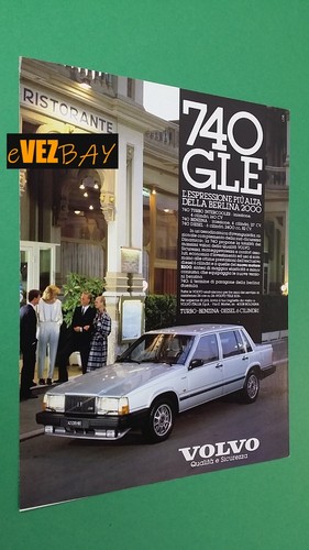 Pubblicità 1985 volvo 740 - 1985,