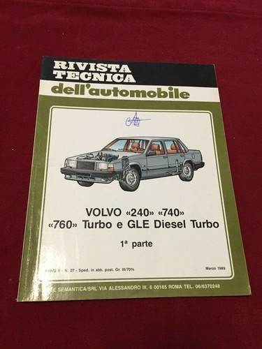 Rta rivista tecnica - tecnica, automobile