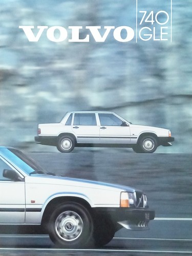 Volvo 740 gle 1984 brochure - 1984,