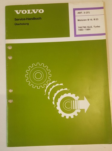 Manuale officina motori volvo - officina,