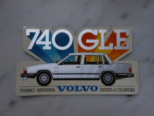 Adesivo sticker volvo 740 - sticker-volvo,